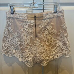 Alice + Olivia lace shorts